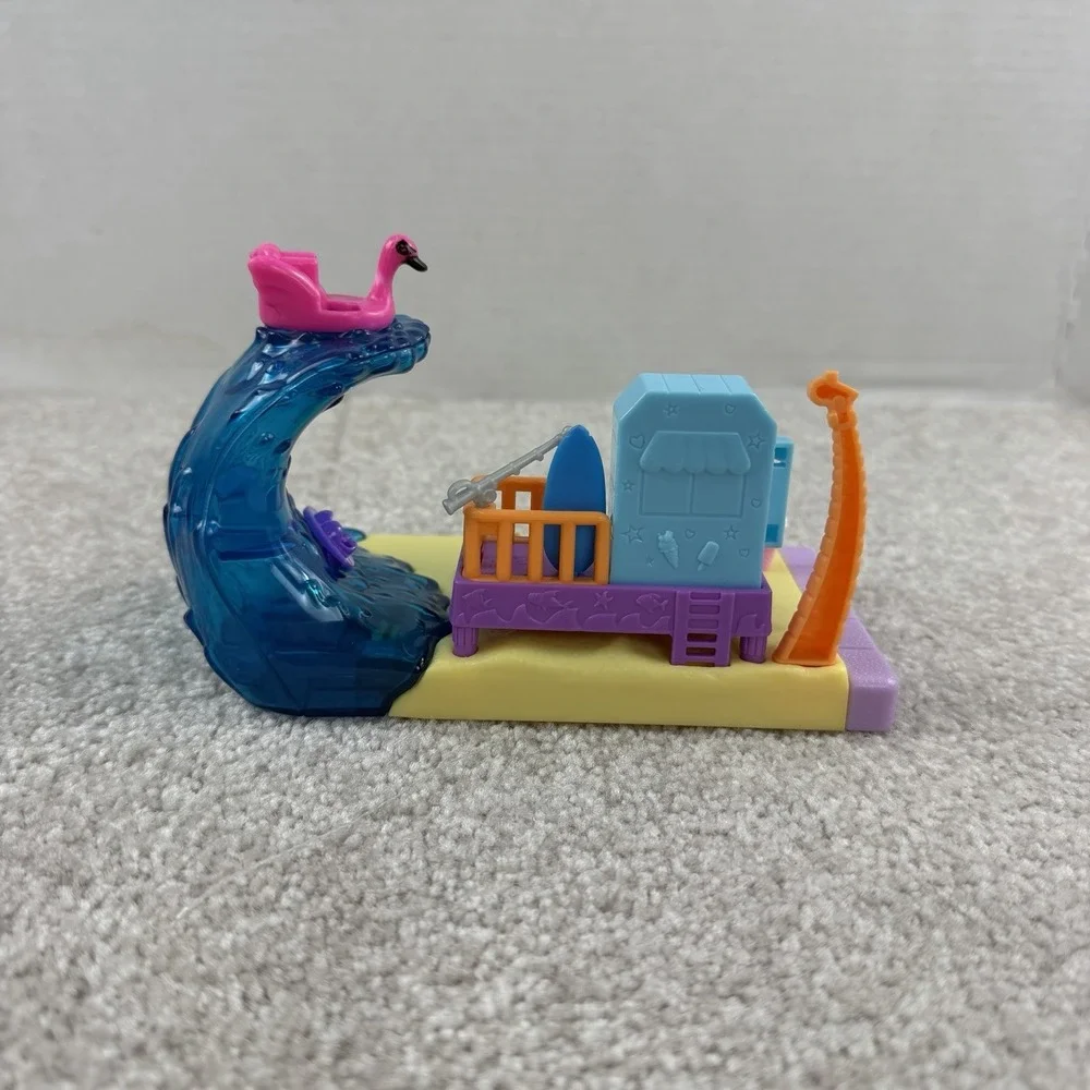 Lot of 2000s Polly Pocket Play Sets‎ Dolls Cars Aquarium Accessories